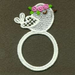 FSL Wedding Napkin Ring machine embroidery designs