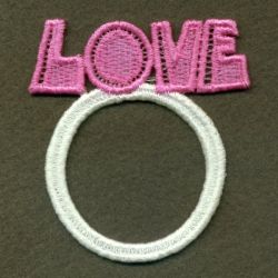 FSL Wedding Napkin Ring 08 machine embroidery designs