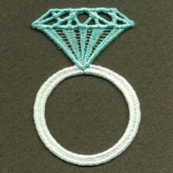FSL Wedding Napkin Ring 09 machine embroidery designs