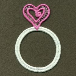FSL Wedding Napkin Ring 10 machine embroidery designs