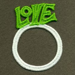 FSL Wedding Napkin Ring 14 machine embroidery designs