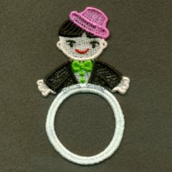FSL Wedding Napkin Ring 16 machine embroidery designs