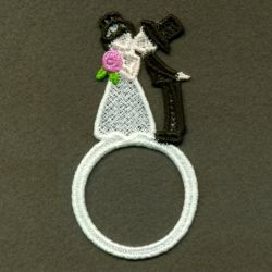 FSL Wedding Napkin Ring 17 machine embroidery designs