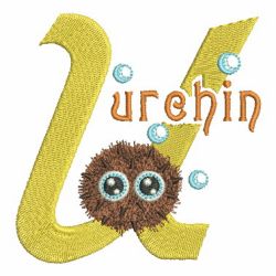 Cute Animals Alphabet 21 machine embroidery designs