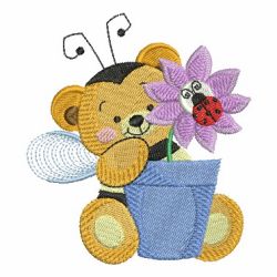 Spring Teddy Bear 10 machine embroidery designs