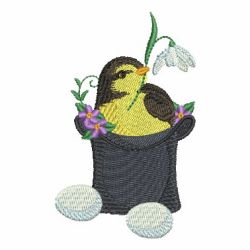 Easter Chick 08 machine embroidery designs