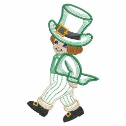 Kids and St Patricks Day 05(Md) machine embroidery designs