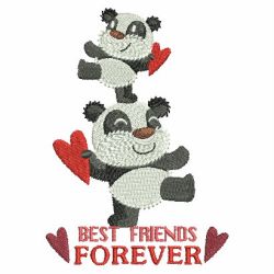 Best Friends Forever 02 machine embroidery designs