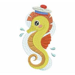 Sea Animals 04 machine embroidery designs