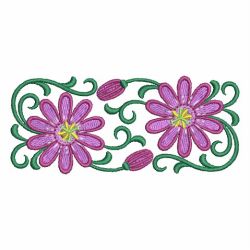 Passionflower 05 machine embroidery designs