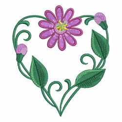 Passionflower 06 machine embroidery designs