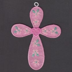 FSL Applique Crosses machine embroidery designs