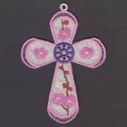 FSL Applique Crosses 10 machine embroidery designs