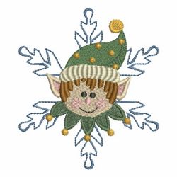 Christmas Friend Snowflakes 06(Lg) machine embroidery designs