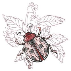Garden Bugs 2 05(Lg) machine embroidery designs