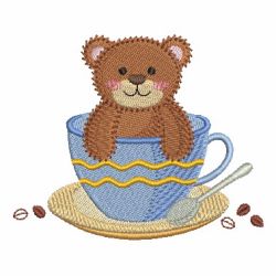 Teacup Animals 08 machine embroidery designs