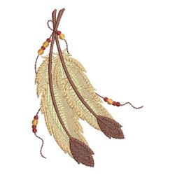 Indian Feathers 01 machine embroidery designs