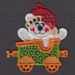 FSL Christmas Train Ornaments 02 machine embroidery designs
