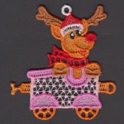 FSL Christmas Train Ornaments 03 machine embroidery designs