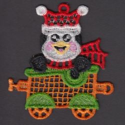 FSL Christmas Train Ornaments 05 machine embroidery designs