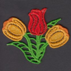 FSL Tulips machine embroidery designs
