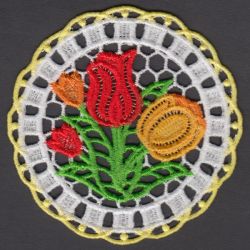 FSL Tulips 11 machine embroidery designs