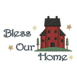 Bless Our Home 02 machine embroidery designs
