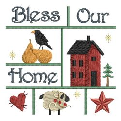 Bless Our Home 04 machine embroidery designs