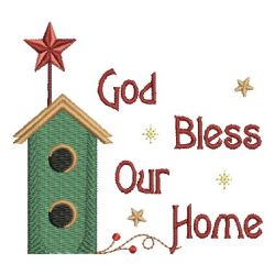 Bless Our Home 05 machine embroidery designs