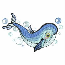 Cute Sea Animals 01(Lg) machine embroidery designs
