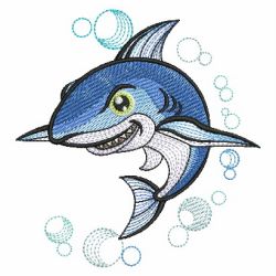 Cute Sea Animals 08(Lg) machine embroidery designs