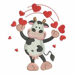 Animals Valentines Day 01 machine embroidery designs