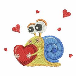 Animals Valentines Day 06 machine embroidery designs