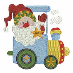 Christmas Train machine embroidery designs