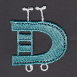 FSL Alphabet 04 machine embroidery designs