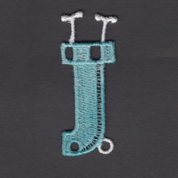 FSL Alphabet 10 machine embroidery designs