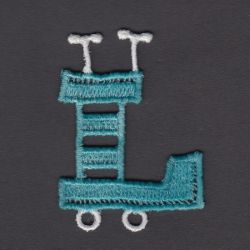 FSL Alphabet 12 machine embroidery designs
