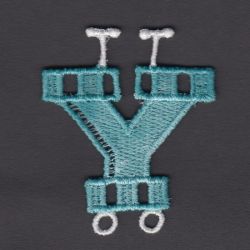 FSL Alphabet 25 machine embroidery designs