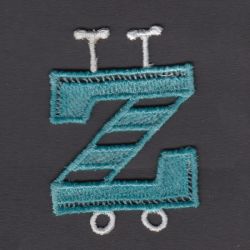 FSL Alphabet 26 machine embroidery designs