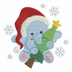 Christmas Animals 06 machine embroidery designs