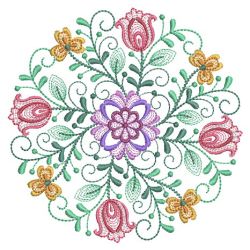 Floral Circle Quilts 02(Md) machine embroidery designs