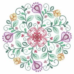 Floral Circle Quilts 03(Lg) machine embroidery designs