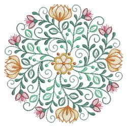 Floral Circle Quilts 07(Lg) machine embroidery designs
