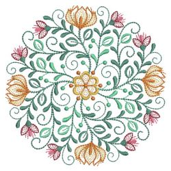 Floral Circle Quilts 07(Lg) machine embroidery designs