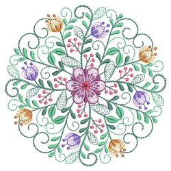 Floral Circle Quilts 08(Md) machine embroidery designs