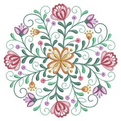 Floral Circle Quilts 09(Md) machine embroidery designs