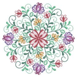 Floral Circle Quilts 10(Md) machine embroidery designs