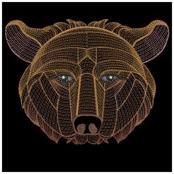 Rippled Animal Faces 09(Md) machine embroidery designs
