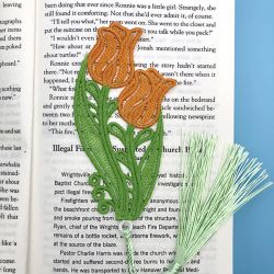 FSL Floral Bookmark 02