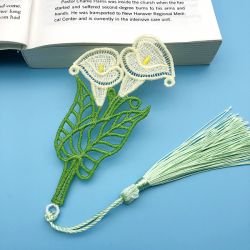 FSL Floral Bookmark 05 machine embroidery designs